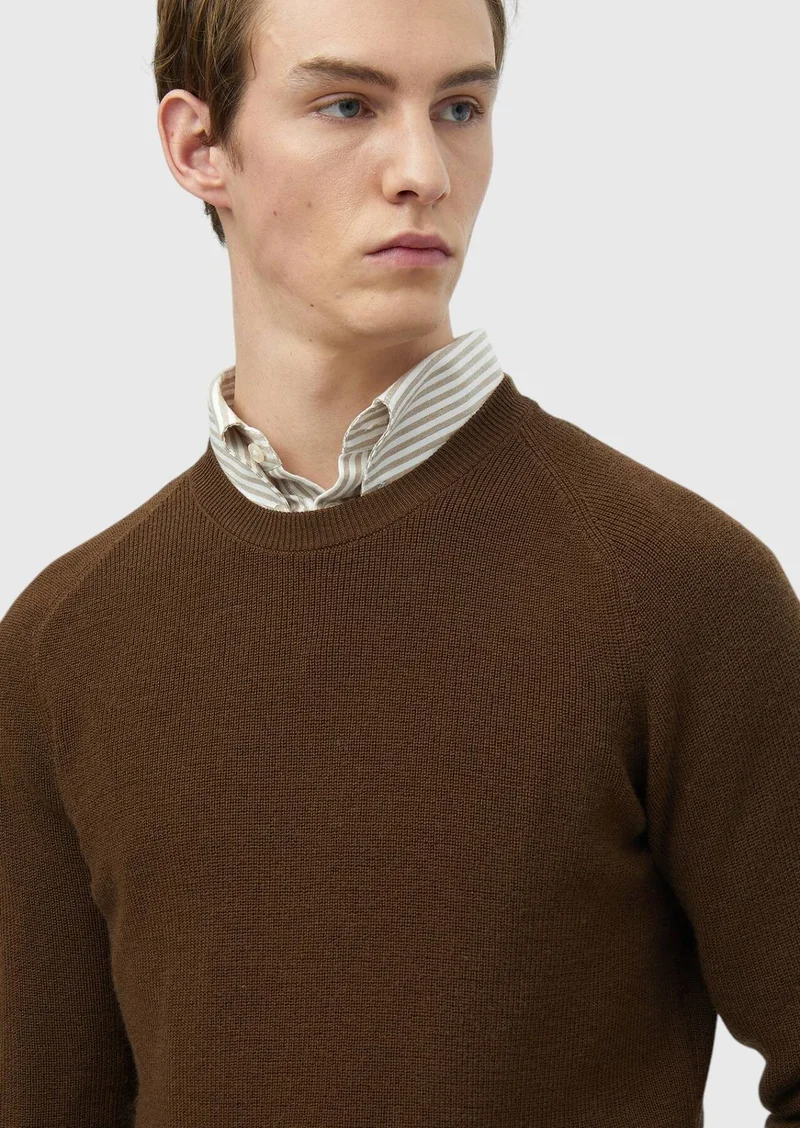 RAMSEY Cinnamon Knitwear Sweatshirt