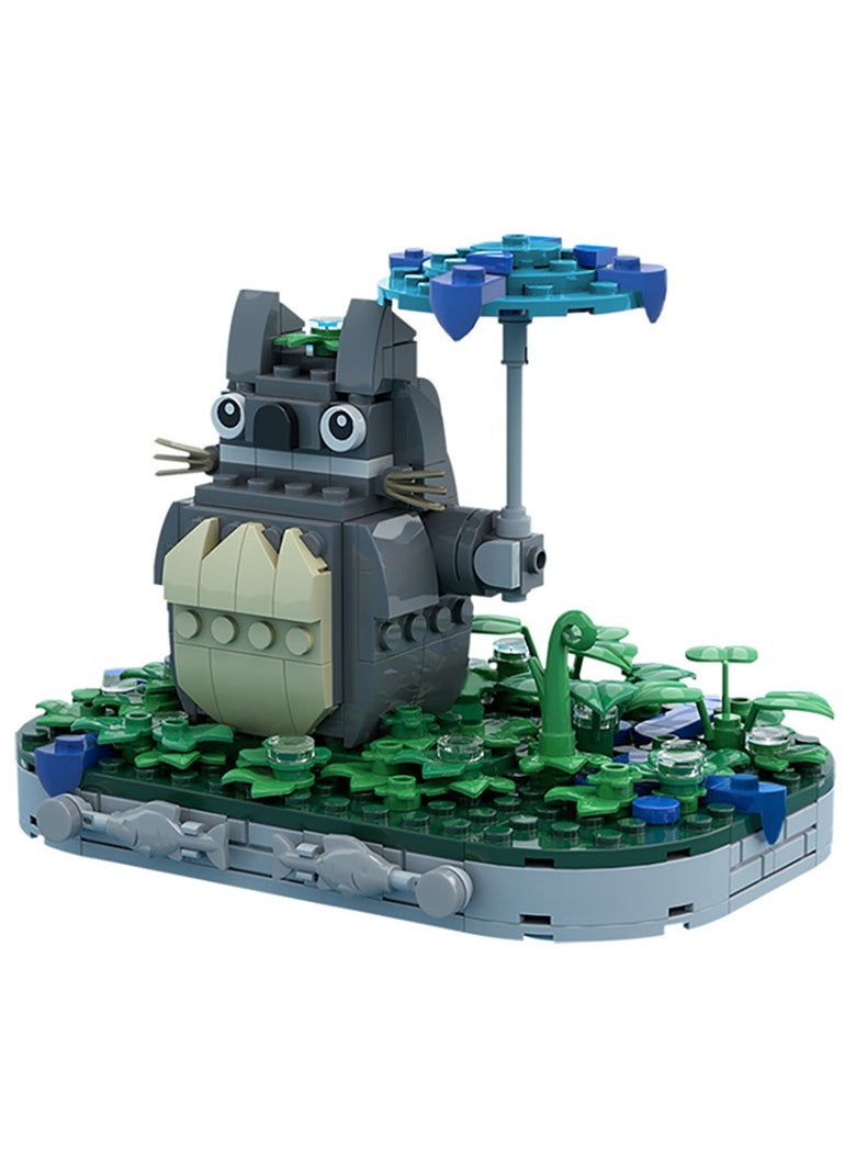 General Hayao Miyazaki's Anime Umbrella Totoro Compatible with LEGO Small Pieces Creative Brick Set  - Image 1