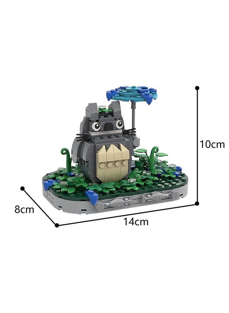 General Hayao Miyazaki's Anime Umbrella Totoro Compatible with LEGO Small Pieces Creative Brick Set  - Image 2