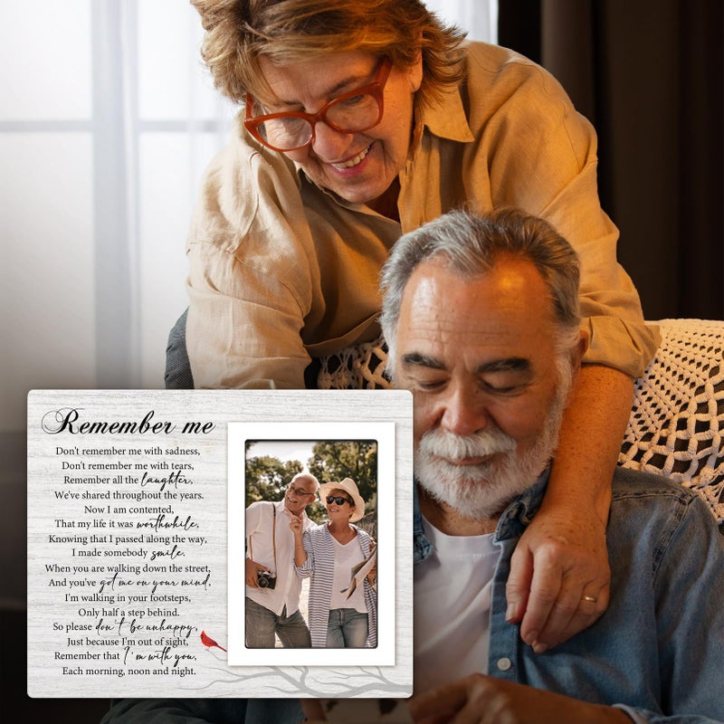 Milcier Sympathy Gifts for Loss of Loved One - Memorial Picture Frame 4x6 Photo - Memorial Gifts for Loss of Mother Father - in Memory of Loved One Gifts  Condolences Grief Bereavement Gifts Sympathy Frame - Image 3