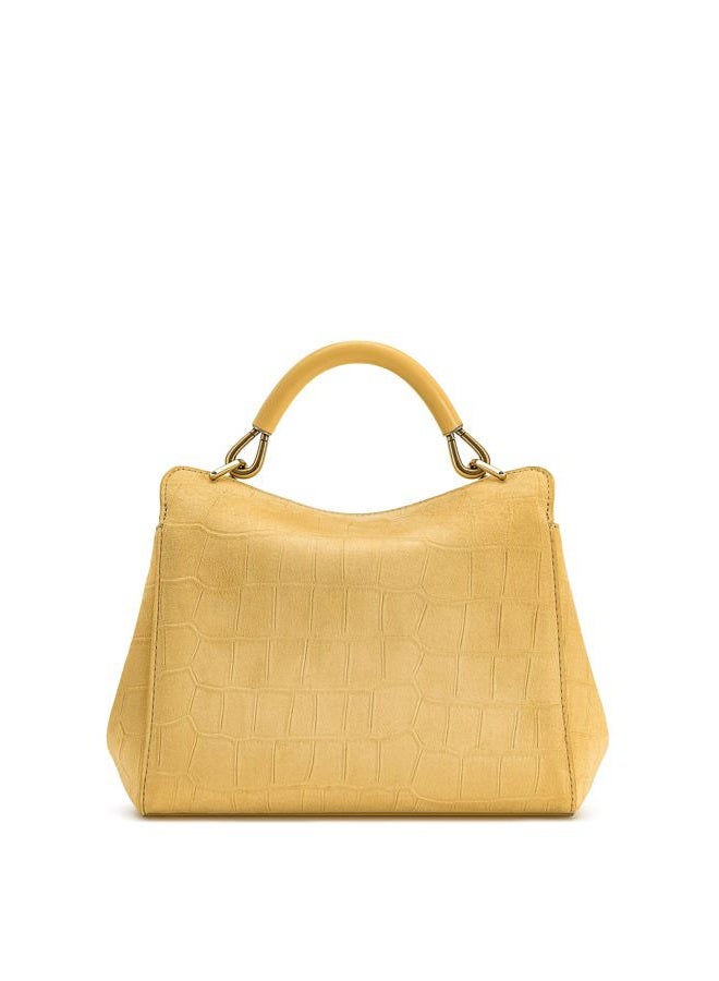 JW PEI Women's Lucia Classic Top Handbag, Yellow, Medium - Image 3