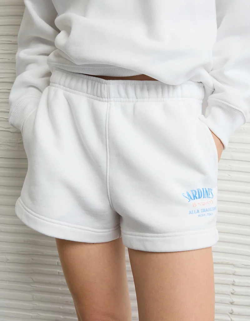 American Eagle  AE Everyday Luxe Sweat Short for Women | Best Price UAE