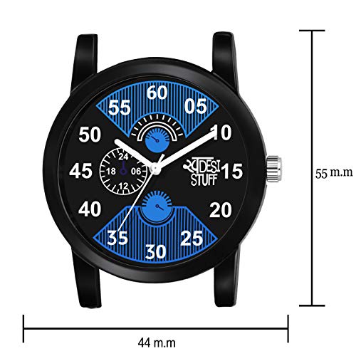 SWADESI STUFF Men Leather Watch Series Analog Men's Watch (Multi-Colour Dial Multi Colored Strap) - Image 3
