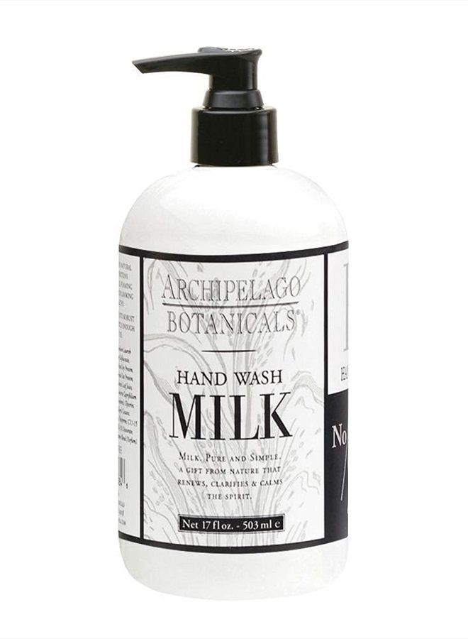 Archipelago Botanicals Milk Hand Wash | Gentle, Daily Hand Soap | Cleanse and Hydrate (17 fl oz) - Image 1