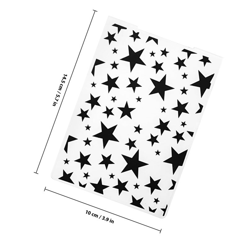 2pcs Star Shaped Cake Decorating Stencils Baking Molds Hollow Printing Templates for Mousse Fondant DIY - Image 3