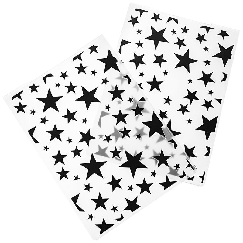 2pcs Star Shaped Cake Decorating Stencils Baking Molds Hollow Printing Templates for Mousse Fondant DIY - Image 2