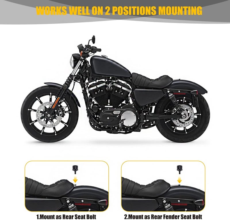 Sresk Rear Seat Bolt for Harley Motorcycles - Image 4