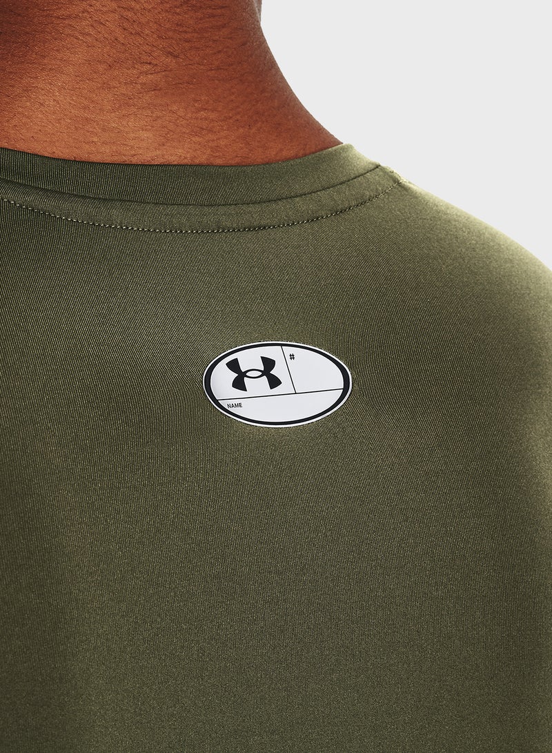 UNDER ARMOUR Heatgear Armour Compression Long Sleeve Top - Image 3