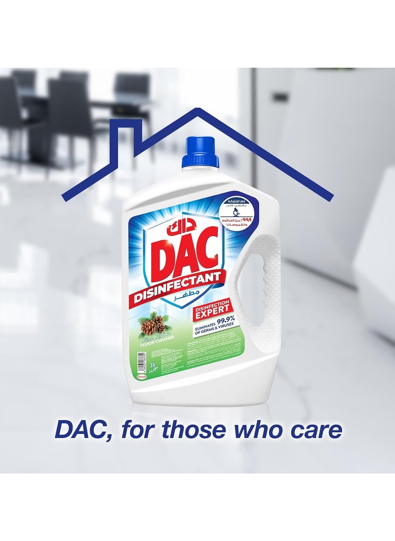Dac Dac Disinfectant Pine Liquid Cleaners, 3L  - Image 3