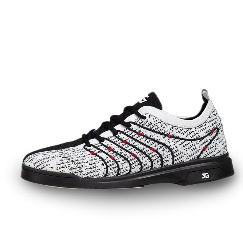 3G Ascent II Men's Bowling Shoe (White/Black, US Footwear Size System, Adult, Men, Numeric, Medium, 11) - Image 4