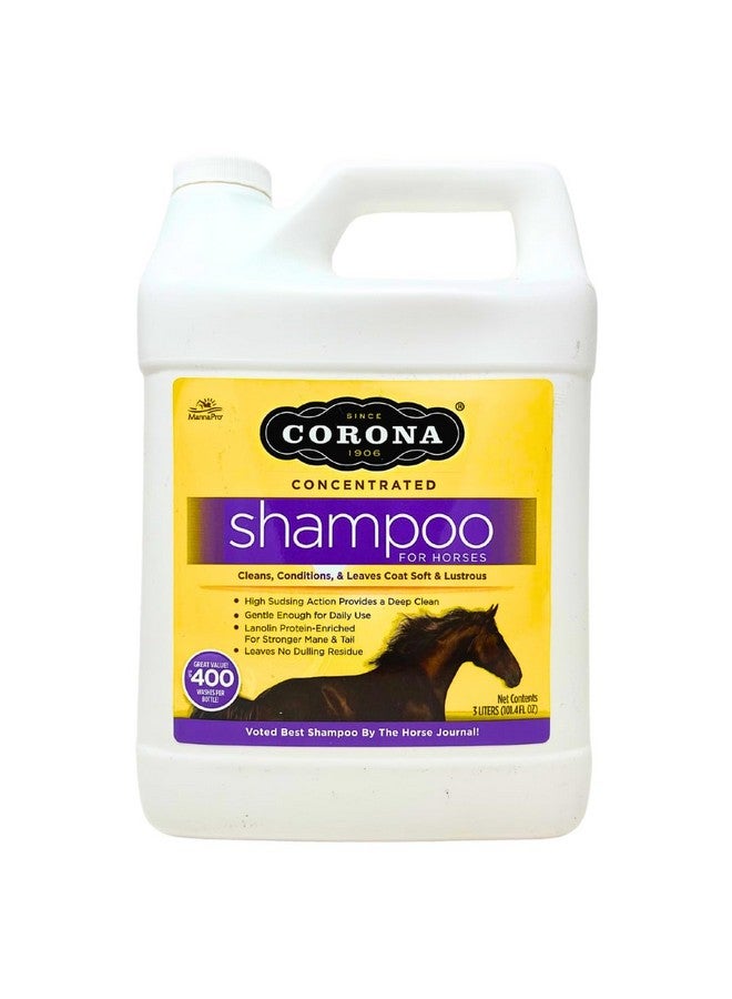 Manna Pro Corona Concentrated| Deep Cleaning Shampoo for Horses, 3 Litre - Image 1