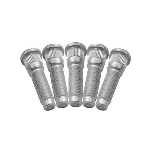 Mysttoo 5PCS 1/2-20 Wheel Studs 16.6mm Knurl Lug Bolt Stud Compatible with 2002-2010 Jeep Grand Cherokee Commander & 2007-2018 Jeep Wrangler JK Rear 68003287AA 610-448 - Image 1