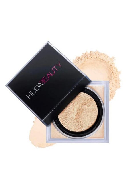 Huda Easy Bake Loose Baking & Setting Powder - Pound Cake (Fair, Light, Medium, and Tan Skin Tones) - 0.71 oz / 20 g
