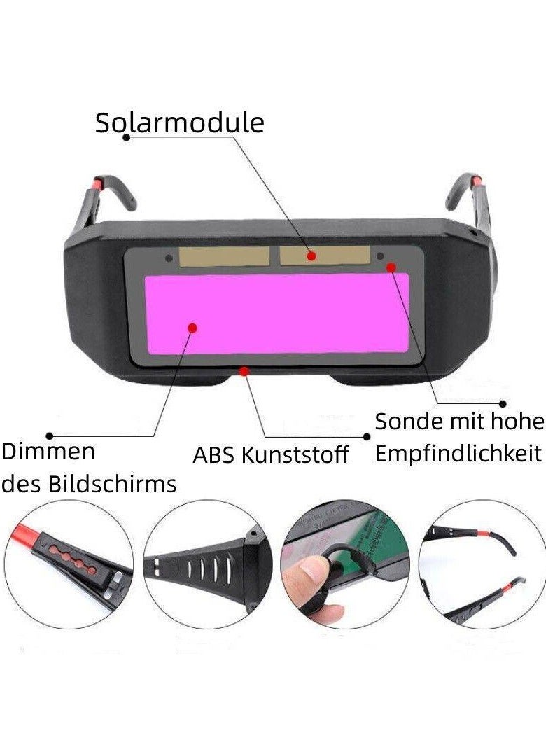 نظارات لحام تعمل بالطاقة الشمسية مع تقنية التعتيم التلقائي - Image 4