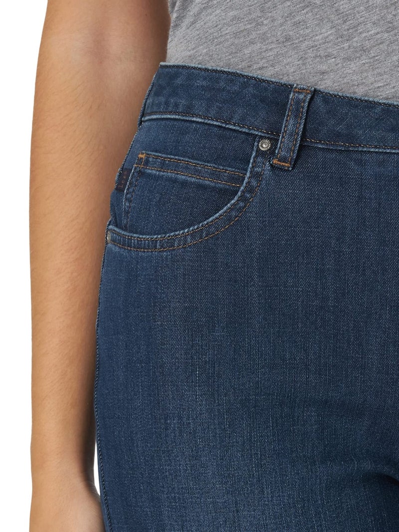 Lee Women's Relaxed Fit Capri Jean Mysterious 10 - Image 2