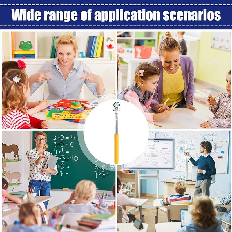 Astronaut Telescopic Pointer Stick Soft Grip Teaching Aid For Classroom Distance Learning - Image 5