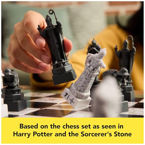 Spin Master Games, Wizarding World of Harry Potter Chess Teacher, Beginner Chess Set, Learn to Play Game for Beginners, Strategy Game for Muggles, for Kids & Family, 2 Players, for Ages 8 & Up - Image 3
