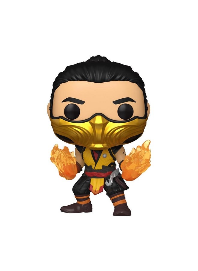 Funko Funko Pop Games: Mortal Kombat 1 - Scorpion - Mortal Kombat Game Franchise - Collectable Vinyl Figure - Gift Idea - Official Merchandise - Toys for Kids & Adults - Video Games Fans  - Image 2