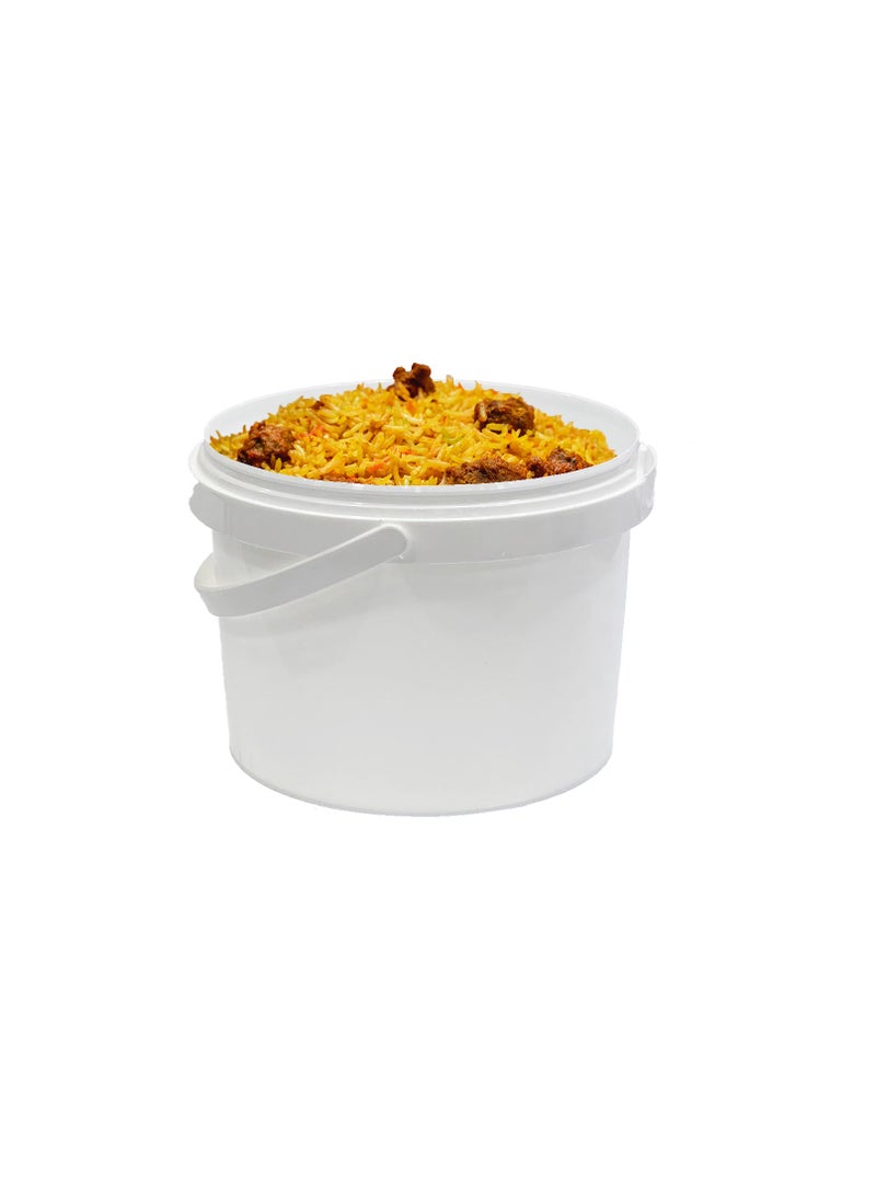 Ideal pack biriyani bucket white 500 ml quality product pack of 5 - Image 2