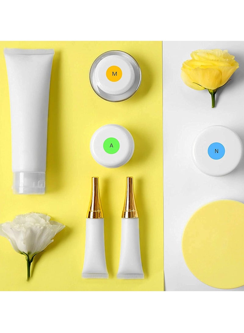 Colored Dot Stickers Small Color Labels Coding Circle Round Coding Dot Labels Stickers Coding Adhesive Colored Sticker Solid Color Round Sticker for Coloring Marking Organizing 16 Colors