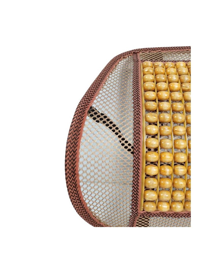 1Pcs Acupressure Car Chair Seat Wooden Bead Cushion Back Rest Lumbar Support Seat Cushion - Image 4