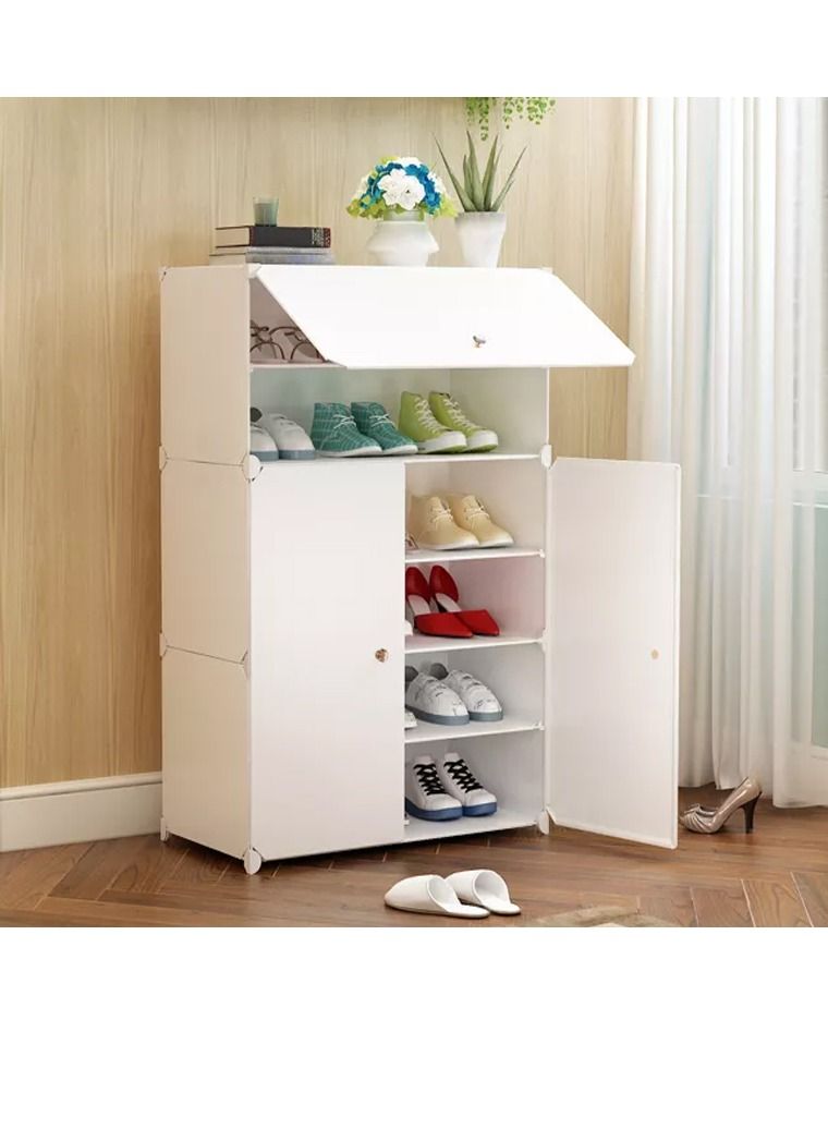 DubaiGallery Shoe Cupboard White - Image 3