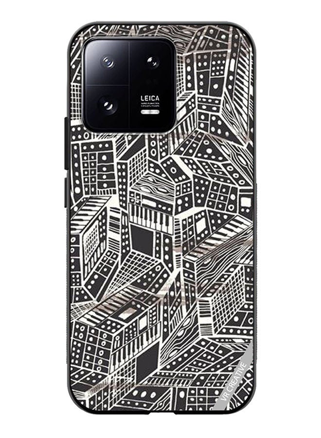 VR CREATIVE Protective Case Cover For Xiaomi 13 Layer Design Multicolour - Image 1