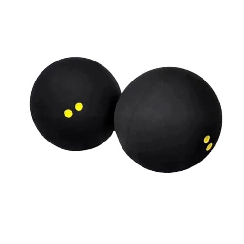 Gloperti Double Yellow Dot Squash Balls - 6 Pack - Image 4