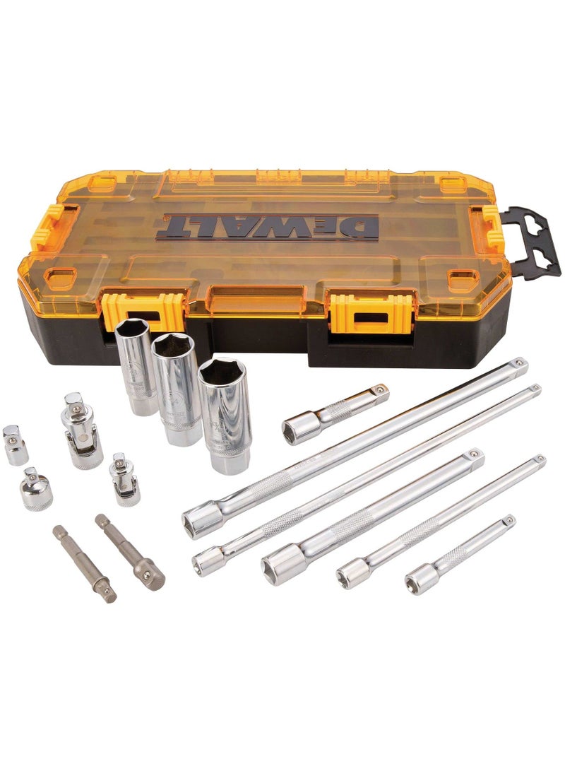 DEWALT Accessory Socket Set 15 Piece Dwmt73807 - Image 1