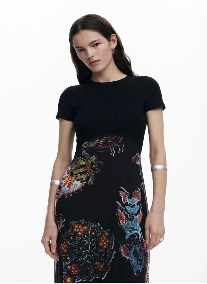 DESIGUAL Dress Designed By Mr. Christian Lacroix