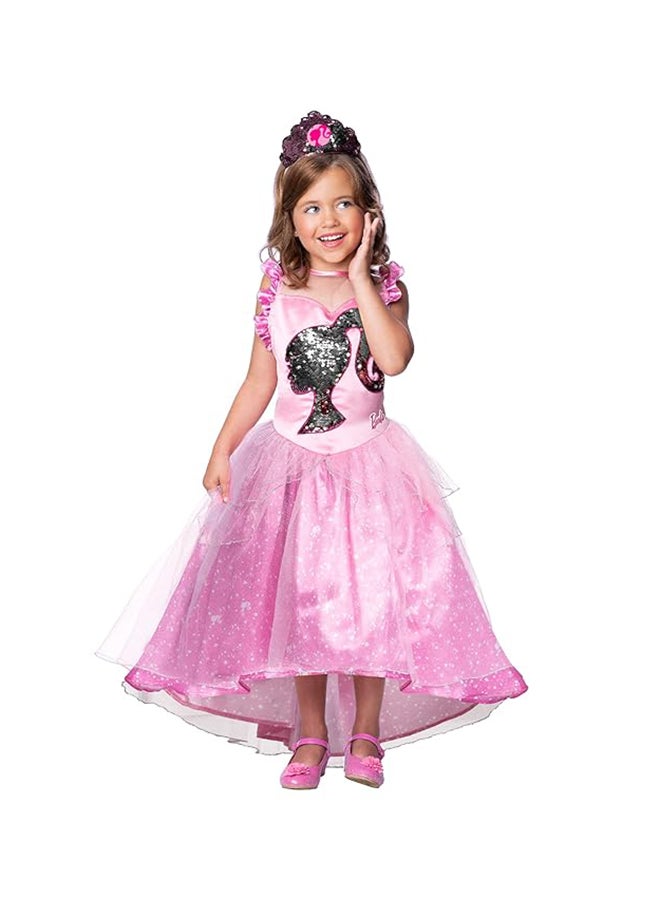 Rubies Barbie Princess Costume for Girls - Child's Size Small (3-4 Years) - Image 1