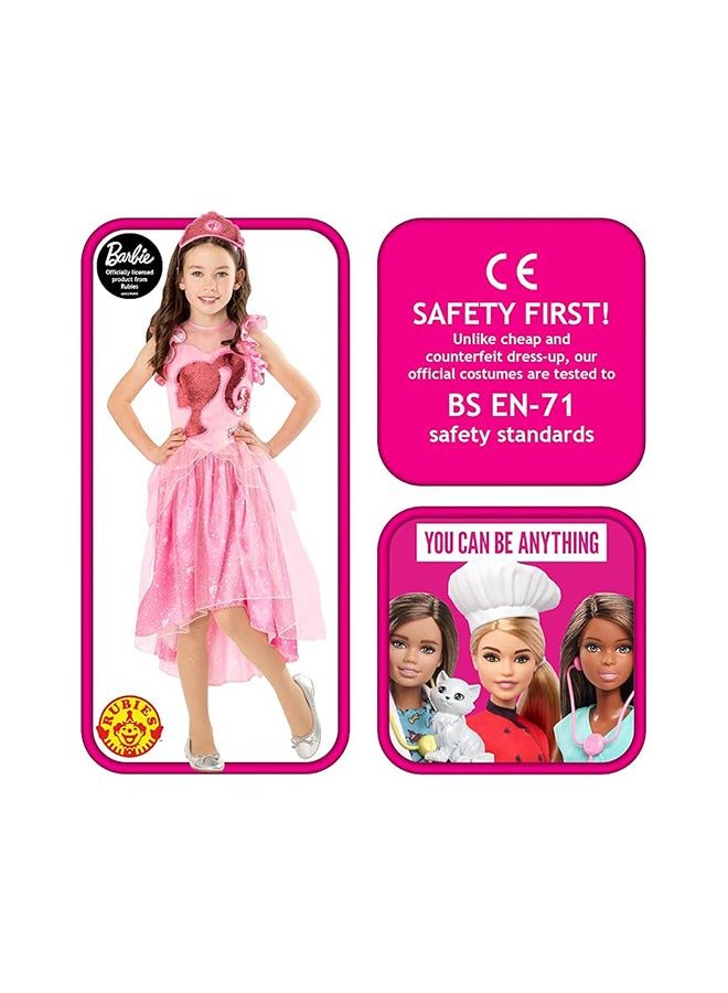 Rubies Barbie Princess Costume for Girls - Child's Size Small (3-4 Years) - Image 2
