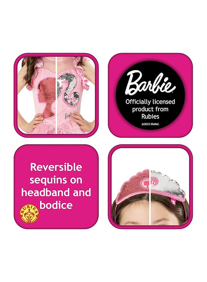 Rubies Barbie Princess Costume for Girls - Child's Size Small (3-4 Years) - Image 4