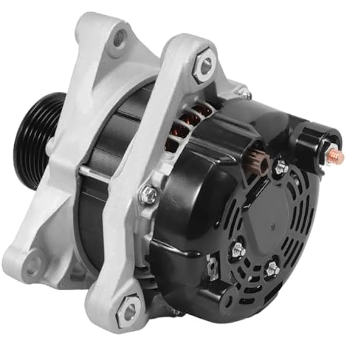 Fraylis 12V 135A Alternator Compatible with L4 1.5L Honda Civic 2018-2023, Honda CR-V 2017-2022, Honda Accord 2018-2022, 7-Groove Decoupler Pulley Clockwise, 311005PAA01, 311005PAA01RM - Image 3