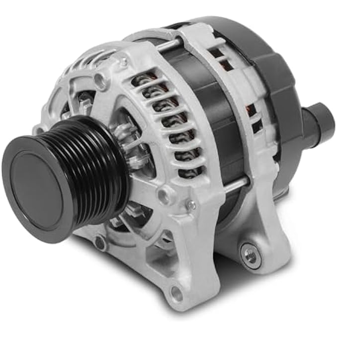 Fraylis 12V 135A Alternator Compatible with L4 1.5L Honda Civic 2018-2023, Honda CR-V 2017-2022, Honda Accord 2018-2022, 7-Groove Decoupler Pulley Clockwise, 311005PAA01, 311005PAA01RM - Image 1