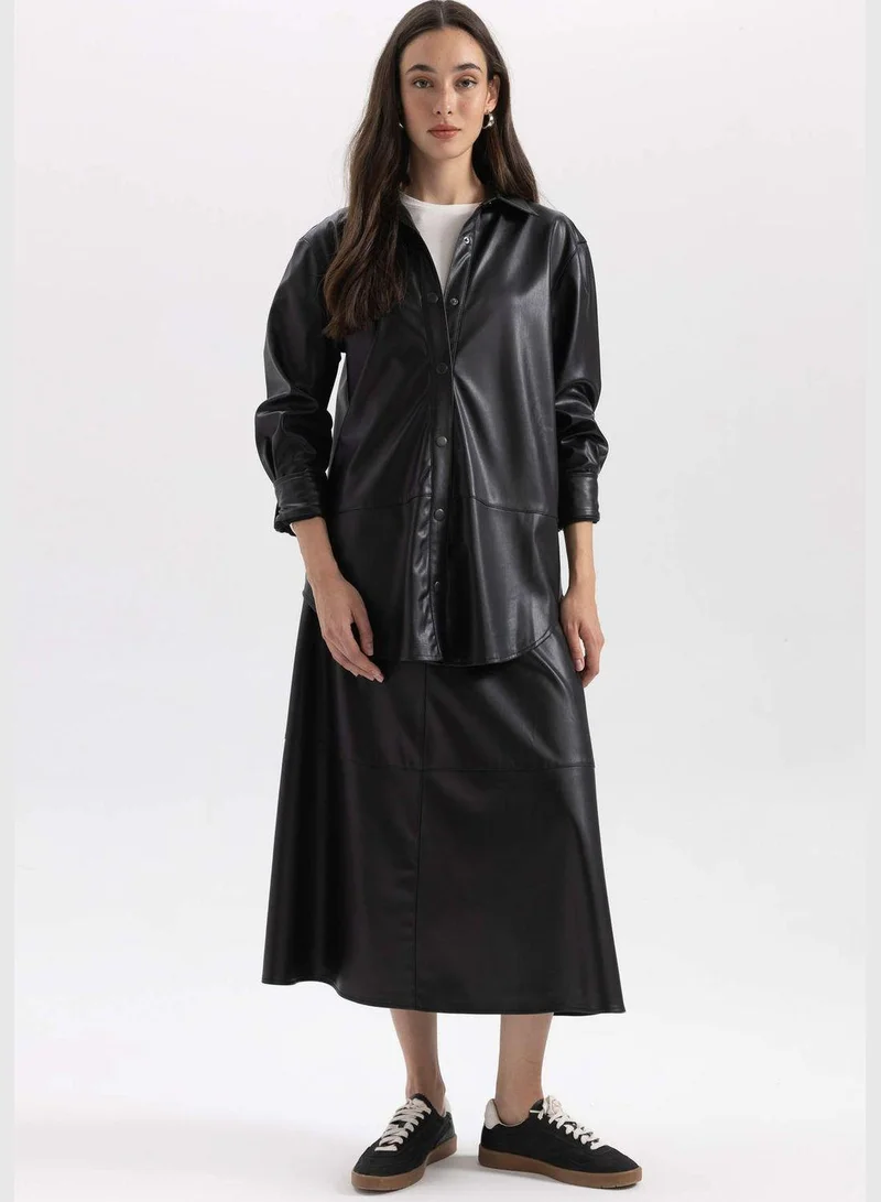 DeFacto Woman A Line Woven Skirt