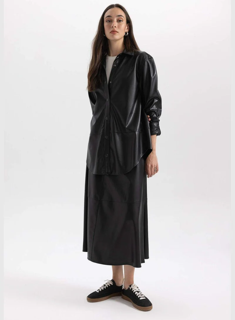 DeFacto Woman A Line Woven Skirt