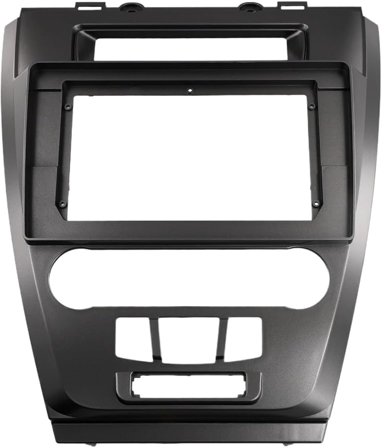 Ford Fusion 2009 2012 10 1 Inch Android Car Radio Fascia Frame Adapter Kit Silver Gray - Image 2