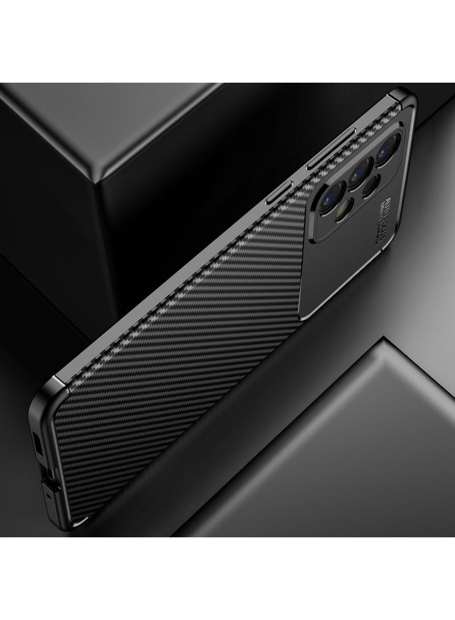 S-TOP Case For Samsung Galaxy A73 5G Carbon Fiber Texture TPU Phone Case - Image 5