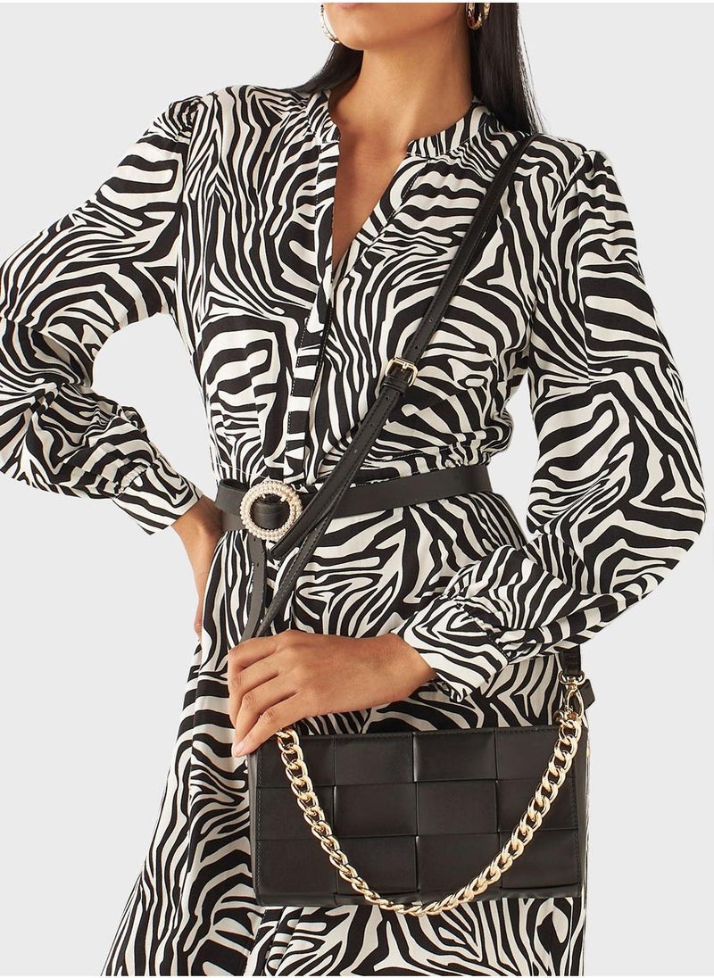 Celeste Chain Detailed Crossbody  - Image 4