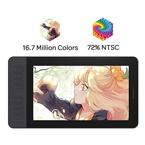 GAOMON PD1161 Drawing Tablet with Screen, Digital Art Tablet with Battery-Free Stylus, Tilt, 8 Shortcut Keys for Paint, Design, Illustration, Editing, 11.6-inch Graphics Tablet for Mac, Windows PC - Image 4