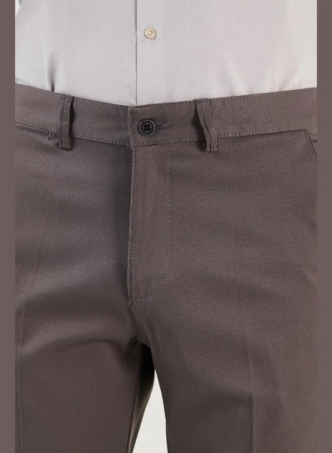 Buratti  Buratti Cotton Regular Waist Regular Fit Straight Leg Trousers Men's PANTS 613HISAR for Men | Best Price UAE