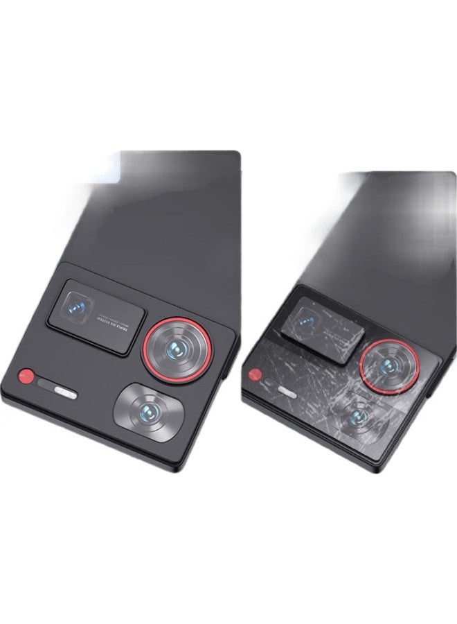 Freeson Phone Case For Nubia Z60 Ultra, Slim Full Protection Shockproof Tpu Soft Case With Matte Finish (With Ring Holder And Lanyard), Black - Image 2