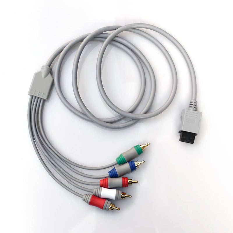 Bealuffe Component Cable for Wii for Wii U Multi Out 5RCA 480P HD Audio Video Cable 6 Feet - Image 5