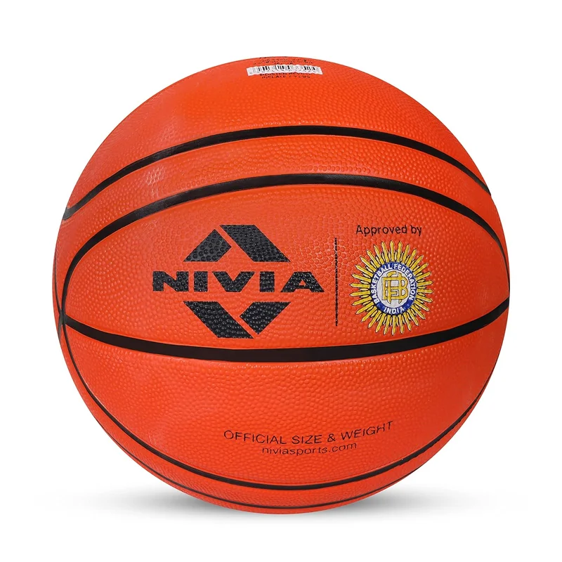 نيفيا Nivia Regular-True Basketball Size 7 - Orange