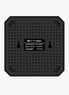 X96 X96mini Android TV Box Digital Player Amlogic S905W Support 2.4GHz 4K x 2K H.265 100M LAN UK-Plug X96mini Black  - Image 2