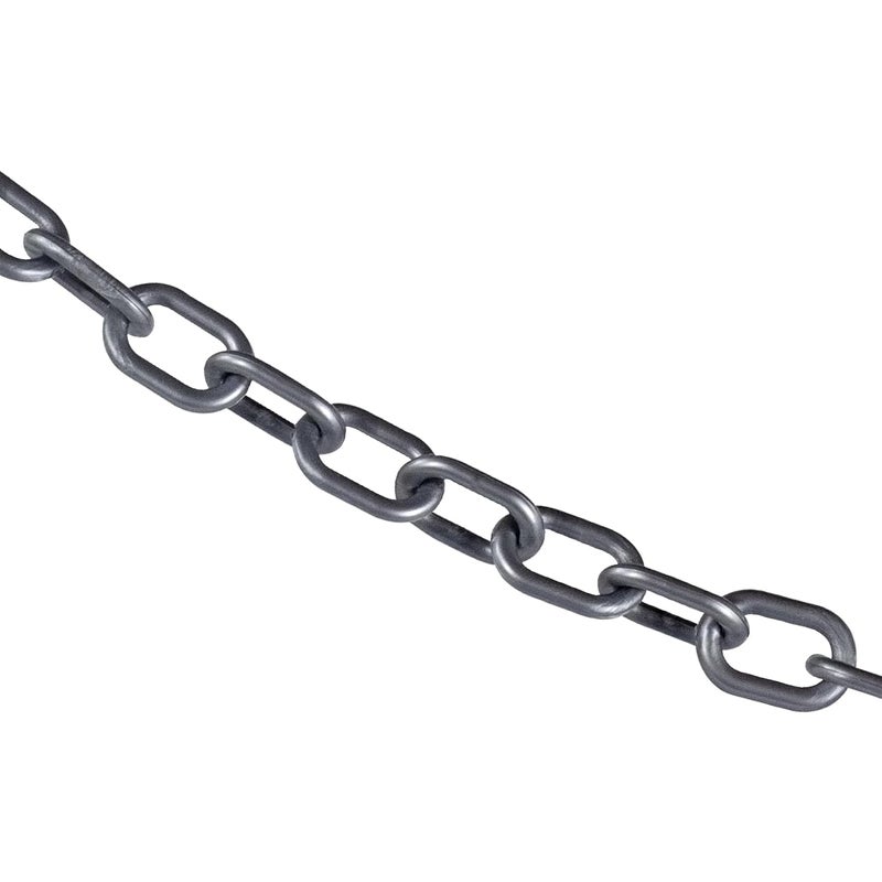 Mr. Chain سلسلة حواجز بلاستيكية، فضية، قطر حلقة 1 إنش، طول 25 قدم (10008-25) - Image 1