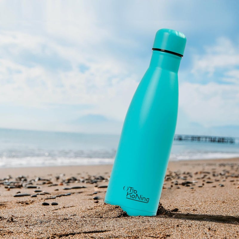 OTTO KONING Water Bottle 500ml Insulated Stainless Steel Flask - Image 2