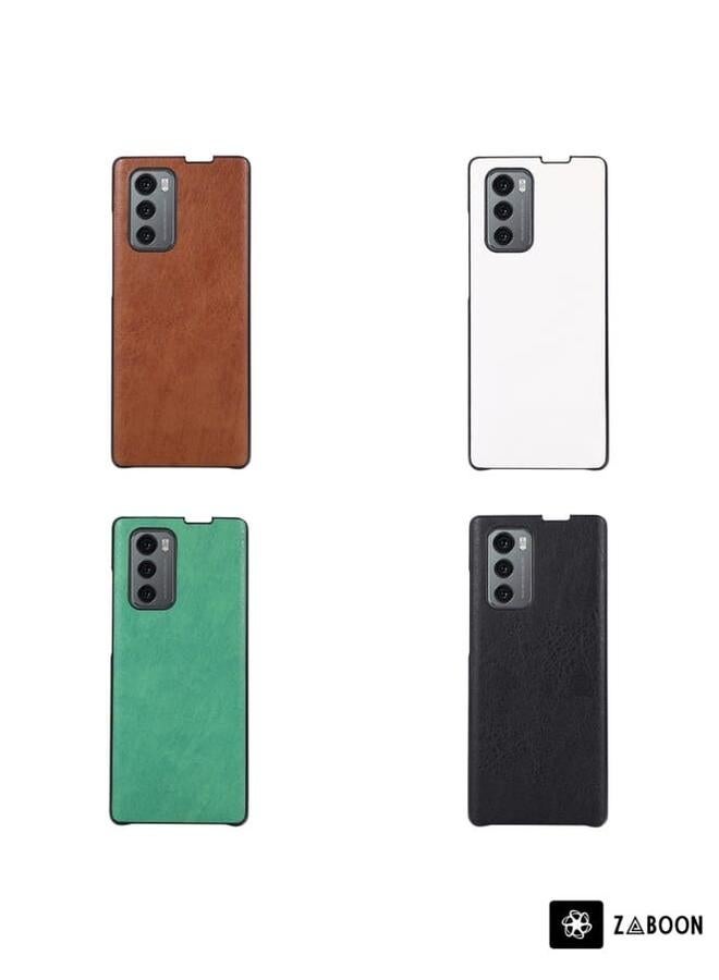 Zaboon Protective Case Cover For LG Wing 5G FaletteTexture PU+TPU+PC Shockproof  - Image 2