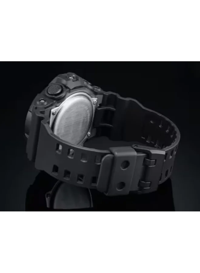G-SHOCK Men's Men's Resin Analog-Digital Watch GA-700-1B - 53.4 mm